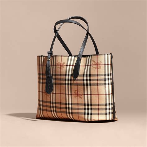 Burberry Medium Reversible Tote .